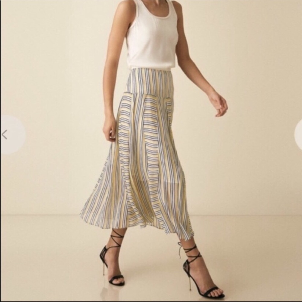 Reiss Maggie Midi Skirt UK8/US4